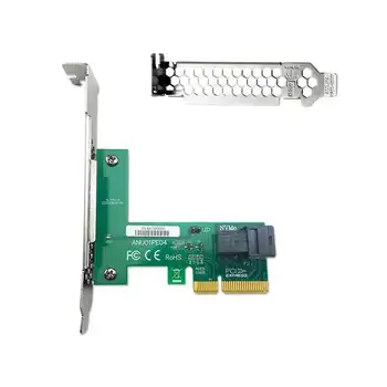 Ceacent NVMe Kontrolieris SSD Stāvvadu 12Gbs ANU01PE04 SFF8643 Savienotājs Vienā Ostā PCIe X4 sff8643, lai sff8639 SSD&kabelis nav iekļauts
