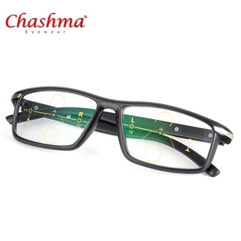 CHASHMA Zīmola Progresējoša Multifokāla Objektīvs Lasīšanas Brilles Vīriešiem Oculos De Grau vecuma tālredzība Hyperopia Bifocal Sporta Brilles