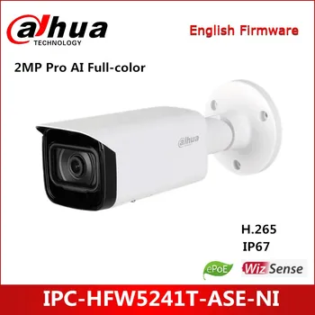 Dahua 2MP Pro AI Pilna krāsu Fiksēta fokusa Lodi, Tīkla Kameras IPC-HFW5241T-ASE-NI IP Kameras