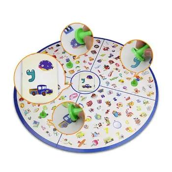 Detektīvi Meklē Diagrammas galda Spēle Baby Montessori Puzzle Izglītības Plastmasas Puzzle Smadzeņu, Apmācība, Bērnu Rotaļlietas Bērniem