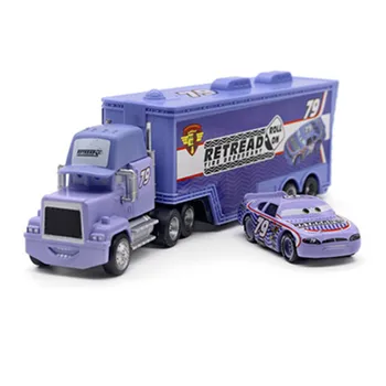Disney Pixar Automašīnām 26 Stilu 2gab Zibens McQueen Mack Truck Jimmy King 1:55 Lējumiem Metālu Sakausējumu Paraugu Rotaļlietas Automašīnām Bērniem