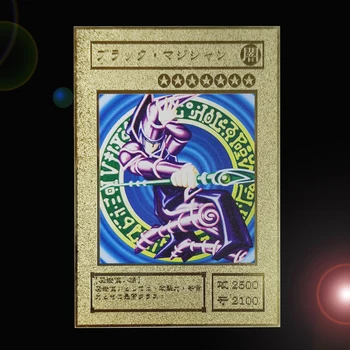 Duelis Monstriem YU GI OH Galvanizācijas Krāsa Zelta Karti Japāņu Golden Eye White Dragon VOL Edition Kolekcija Kartes Bērniem, Rotaļlietas, Dāvanu