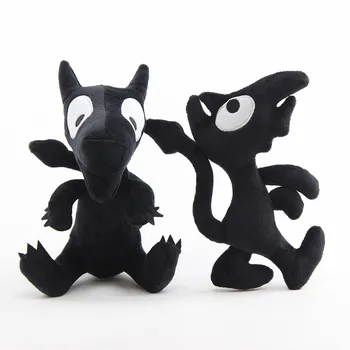 Dēmons Luci Plīša Rotaļlieta Anime Multfilmu Disenchantment Velns Pluche Lelle Pildījumu Dzīvnieku Lelles Black 20cm Rotaļlietas Bērniem Dāvanu
