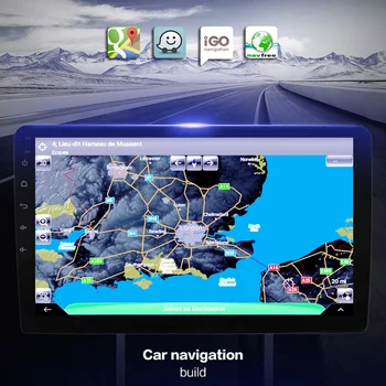 Eastereggs 9 Collu 2 Din Android Auto Multimediju atskaņotājs, Navigācija, GPS Fiat 500 L 2012-2017 Vadītājs Vienību Auto Stereo