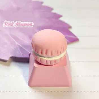 Esc keycap piederumi rozā deserts cute meitene keycaps personalizētu mājās keycaps 1gb mehāniskās klaviatūras piederumi