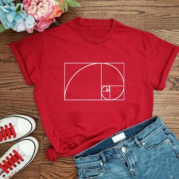 Fibonači Spirāli, T-Kreklu Unikālā Zinātnes Matemātika Zelta Attiecība Super Inženieris Krekls Lieliska Dāvana T-Veida