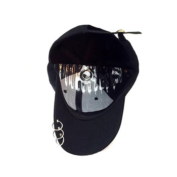 Gadījuma Cietā Regulējams Dzelzs Gredzenu vīriešu un sieviešu Beisbola Cepurītes Snapback Cap Casquette Cepures Aprīkots Gadījuma Gorras Tētis Cepures