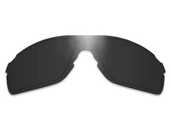 Glintbay 2 Gabali Polarizētās Saulesbrilles, Rezerves Lēcas Oakley EVZero Piķis Stealth Black un Silver Titanium
