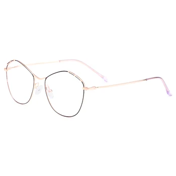Gmei Optisko Urltra-Gaismas Titāna Sakausējuma Ovāls Sievietēm Pilna Loka Brilles, Ietvari Tuvredzība, Lasot Recepšu Brilles M18014
