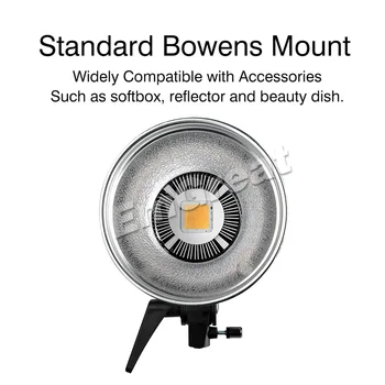 Godox SL-60W SL60W LED Nepārtrauktas Video Gaismas 60W CRI 95+ Balts 5600K Bowen Mount ar Tālvadības pulti Sony Photography