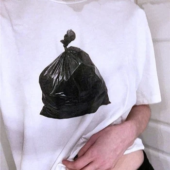 Grunge Topi, Sieviešu Retro Atkritumu Maiss Drukāt Meitene Kokvilnas T-krekls Unisex Īsās Piedurknes Tumblr Streetwear Vasaras Tee