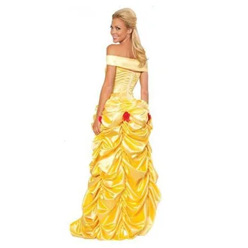 Halloween Tērpi Sievietēm Pieaugušo Cinderella Kleita Princese Belle Kostīms Sieviešu Snow White Kostīmu Pasaku viengabala Kleita