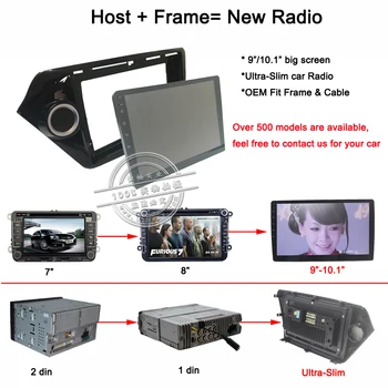 HANGXIAN 2 din Auto Radio Fascijas rāmis KIA K3 2013-2016 auto DVD atskaņotājs, gps navigācijas Panelis Dash Komplekts Montāžas Rāmis