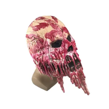 Haunted House Pilošs Asinis Ies Bojā Lateksa Masku Halloween Scorpion Spoku Detektīvs Zombiju Walking Dead Zombiju Velna Maska