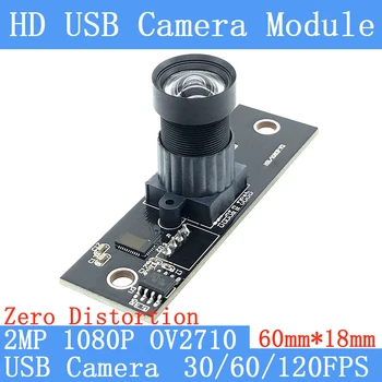 HD 2MP, ātrgaitas Nulles traucējumus 120FPS Webcam OV2710 1920*1080P Android Linux Windows OTG UVC Plug Play USB kameras modulis