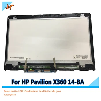 HP PavilionX360 14-ba007nx 14-BA 14M-BA 1920X1080 FHD14.0 collu digitizer montāžas paneļa nomaiņa, LCD displejs, touch screen
