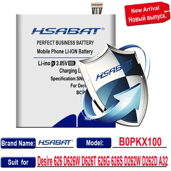 HSABAT New 3950mAh B0PKX100 BOPKX100 Rezerves Akumulatoru HTC Desire 626 D626W D626T 626G 626S D262W D262D A32