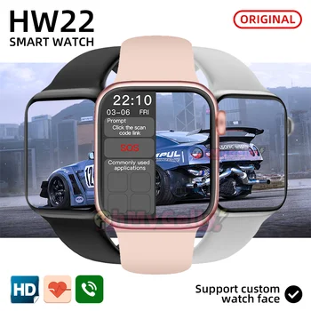 HW22 smartwatch ir 2021. SVB Smart Skatīties Vīrieši Sievietes reloj sirdsdarbība Fitnesa rokassprādze pk HW12 X7 W26 T800 amazfit G65L HW16 W46 AK76