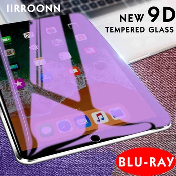 IIRROONN Anti-Zila Gaisma Rūdīta Stikla Apple iPad 2 3 4 Ekrāna Aizsargs, Lai ipad 4 3 2 Planšetdatoru ar aizsargplēvi Aizsargs