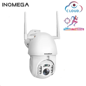 INQMEGA 1080P IP Kameras WiFi Bezvadu Auto izsekošana PTZ Speed Dome Kameras Āra CCTV Drošības Uzraudzības Ūdensizturīgs Kameras