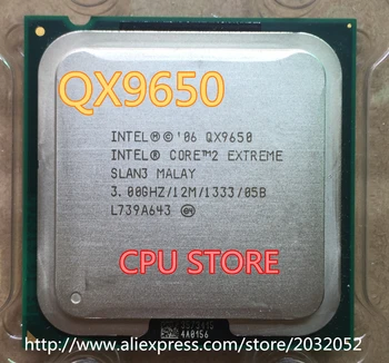 Intel Core 2 Extreme QX9650 PROCESORS/LGA775/SLAN3/45nm/130W/12M/FSB1333 (darba Bezmaksas Piegāde)