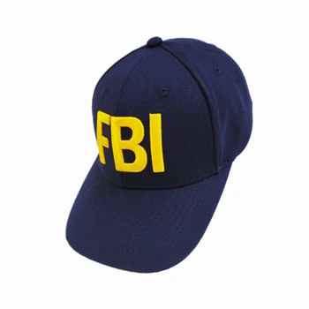 Jaunais FIB Dzeltena Vēstuli Izšūti Beisbola cepure Hip Hop Modes Āra Saulessargs Cepure Tumši Zilā krāsā Regulējams Sporta Klp