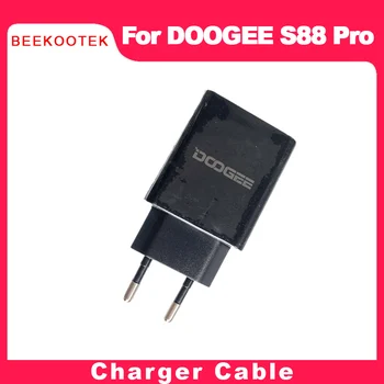 Jaunas Oriģinālas Doogee S88Pro AC Adapteris Lādētājs ES Plug Ceļojumu pārslēdzama Strāvas Padeve+USB Datu līnijas Kabeli Doogee S88 Pro Tālruni