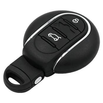 JAUNS 3 pogas Smart Remote Auto Atslēgu Fob 315MHz 434MHz BMW Mini Cooper 2016 2017 2018 ar avārijas atslēgu asmens