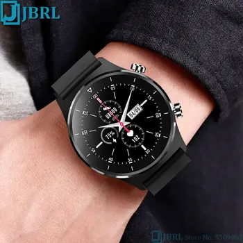 Jaunu 2021 Smart Skatīties Vīriešiem Vīriešu Smartwatch Elektronika Smart Clock Android, IOS Fitnesa Tracker Touch Bluetooth Smart-skatīties