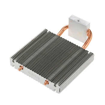 Jaunu CPU Dzesētāju HB-802 2 Heatpipes Radiatoru Alumīnija Heatsink Mātesplates/Northbridge Dzesētājs Dzesēšanas Atbalsta 80mm CPU Ventilators