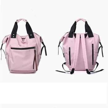 Jaunu koledžas stilā, anti-theft sieviešu mugursoma liela jauda, multi-function modes skolas soma portatīvo ceļa pleca soma