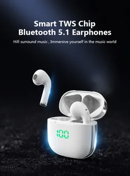 Jaunu TWS Bluetooth 5.1 Austiņas Bezvadu Austiņas 9D Stereo Earbuds, Austiņas Ar Mikrofonu Priekš iphone, Samsung, Huawei Xiaomi