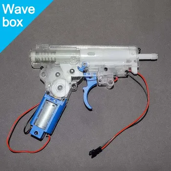 Jaunu Weil G36 divas paaudzes ūdens bumba pielāgot piederumi vilnis kārbas zobratu Elektrisko mašīnu Pavasara Tee rotaļu pistoli piederumi NI41