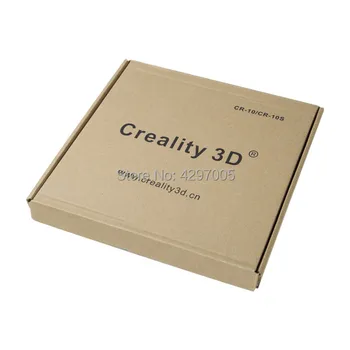 Jaunākās Creality 3D Printeri Melna Oglekļa, Silīcija Kristālu Veidot Lecekts Platforma 310*310 MM Stikls Par Creality 3D CR-10/10S