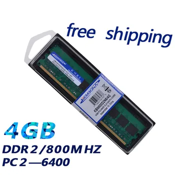 KEMBONA PC2-6400 DARBVIRSMAS ILGI-DATORU DIMM DDR2 4GB 4G 800Mhz Ram Memoria darbu visas mātesplates Intel un A-M-D