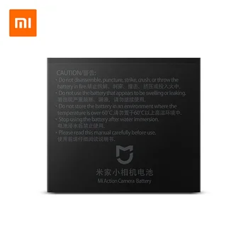 KingMa Oriģinālās Dual Lādētāju Batteies Uzlādes Gadījumā Sākotnējā Mijia Akumulatoru Xiaomi Mijia Mini 4K Rīcības Kameru Piederumi