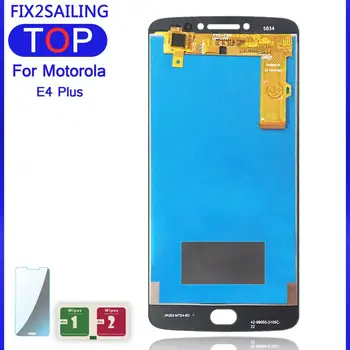 LCD E4 Plus Motorola Moto E4 Plus XT1770 XT1773 XT1771 XT1772 Strādā, LCD Displejs, Touch Screen Digitizer Montāža