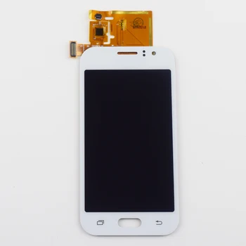 LCD Ekrāns Samsung Galaxy J1 Ace J110 SM-J110F J110H J110FM LCD Displeja Panelis skārienekrāna Digitizer Sensora Montāža