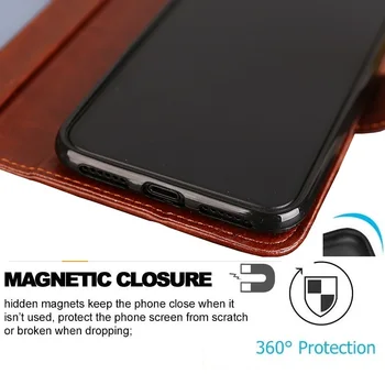 Luksusa PU Ādas Maks Flip Ādas Gadījumā LG K50s K40s K20 K30 X2 2019 G8s G8X ThinQ W10 W30 Magnētisko Vāciņu ar Kartes Slots