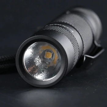 Lukturītis Karavāna T2 ar Samsung LH351D Linterna LED AA / 14500 Akumulatoru Versiju, Portatīvo Taustiņu Flash Gaismas Mini kabatas Lukturītis Lanterna