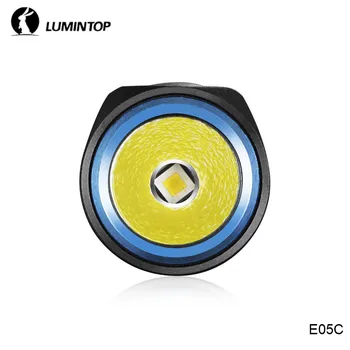 LuminTop E05C USB Uzlādes Cree Nichia LED EDC Kempings Lukturīti 14500 Akumulatoru Uzlādējams Lāpu Gaismā ar Magnētisko Asti Klp