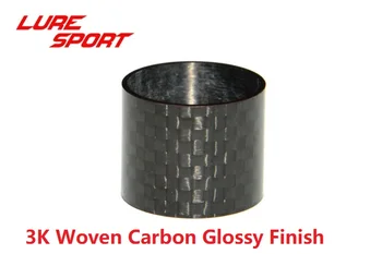 LureSport Īss 5gab 3K austi oglekļa cauruļu oglekļa tukšs Stienis veidošanas elements, Pole Remonts DIY Piederumi