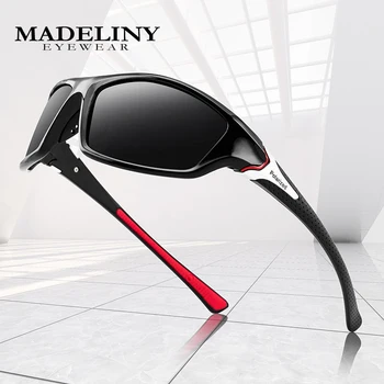 MADELINY Polarizētās Saulesbrilles, Vīriešu, Sieviešu, Zīmolu, Dizainu, Vintage, Saules Brilles Vadītāja/Ride/Sports Anti-glare Sieviešu Brilles UV400 MA051