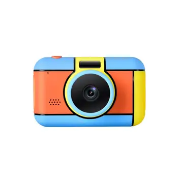 Mazulis Digitālās Fotokameras Selfie Uzlādējams Kamera Rotaļlietas 2.4 Collu HD Ekrāns, Video Videokameras Dāvanu Ar Zibspuldzi Gaismas Bērniem Zēni Meitenes