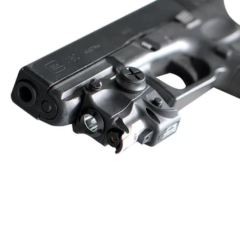Medību Kompakts Zaļā Lāzera LED Gaismas Combo Redzes cz 75 Glock 17 Pistole Airsoft Gun Lāzera Ierocis Gaismas Picatinny