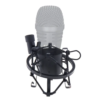 Metāla Ierakstu Studija Klipu Spider Mikrofona Stāv Šoks Mount ar varu Pārsūtīt uz Datoru Kondensatora Mikrofons