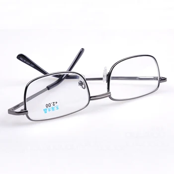 Metāla Rāmis Lasīšanas Brilles Atbrīvot Redzes Nogurumu Presbyopic Brilles Ultravieglajiem Skaidrs, Optiskā Stikla Lēcu Vecākiem Brilles