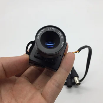 Mini Kamera HD Sony Effio-E 960H 700TVL 16mm Drošības CCTV kameras Lodziņš