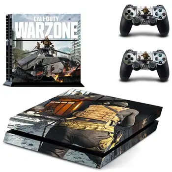 Modern Warfare PS4 Uzlīmes Play station 4 Ādas PS 4 Decal Uzlīmes Vāks PlayStation 4 PS4 Konsoles & Kontrolieris Ādas, Vinila