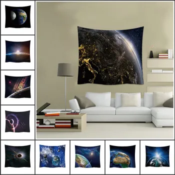 Modes galaxia decorativa Gobelēns Planētas Visuma Modelis Stila Dekoratīvas Gobelēns, Mājas Dekoru, sienas gobelēns